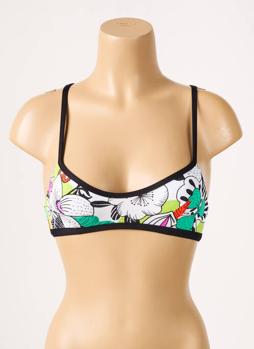 Sutien de costum de baie alb CHERRY BEACH femeie