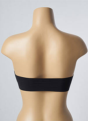 Sutien efect material satinat top bentiță negru PASSIONATA femeie