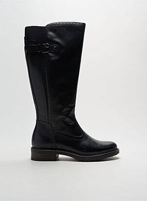 Cizme țesătură satinată toc plat până la 3 cm negru HUSH PUPPIES femeie