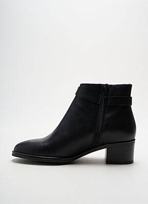 Botine/ghete vârf rotund toc de 4 la 6 cm negru ELUE PAR NOUS femeie