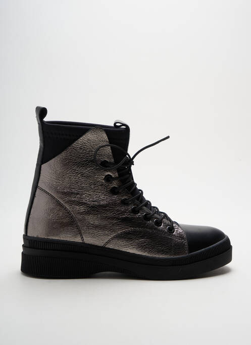 Botine/Ghete gri COCO ET ABRICOT femeie