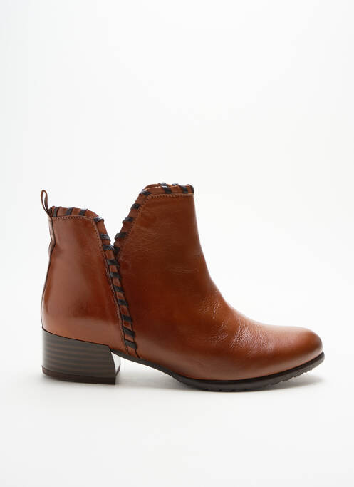 Botine/Ghete maro GOLDEN BROWN femeie