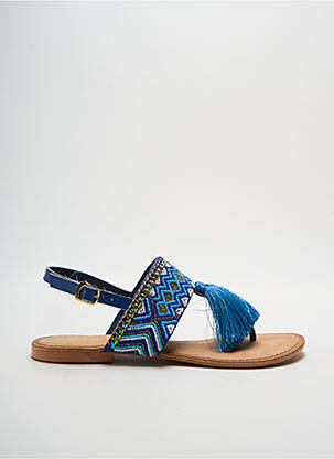 Șlapi albastru LOLLIPOPS femeie