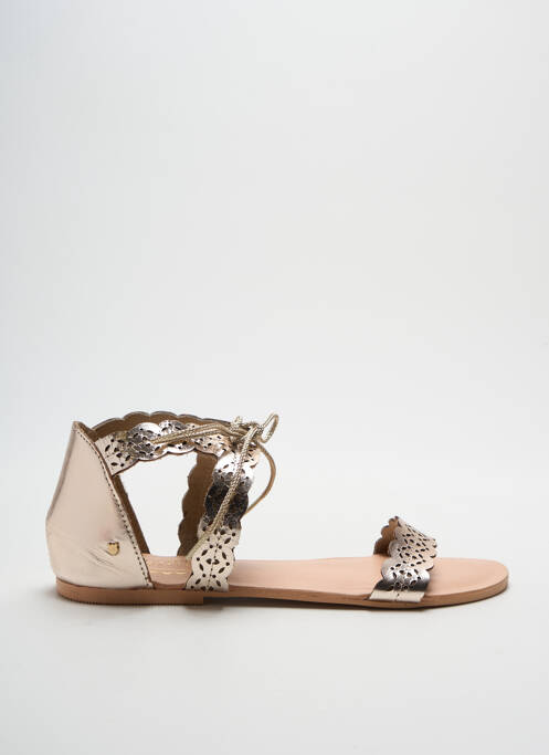 Sandale/Pantofi decupați bej LOLLIPOPS femeie