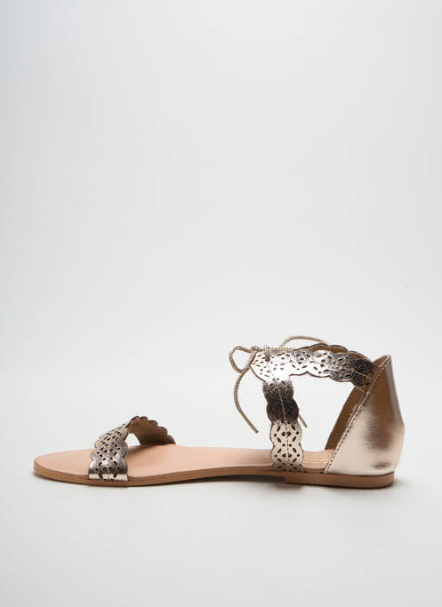 Sandale/Pantofi decupați bej LOLLIPOPS femeie