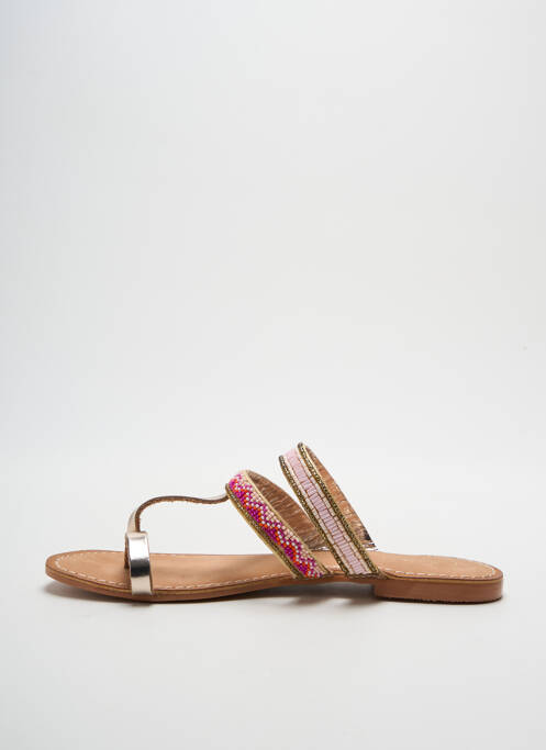 Șlapi bej LOLLIPOPS femeie