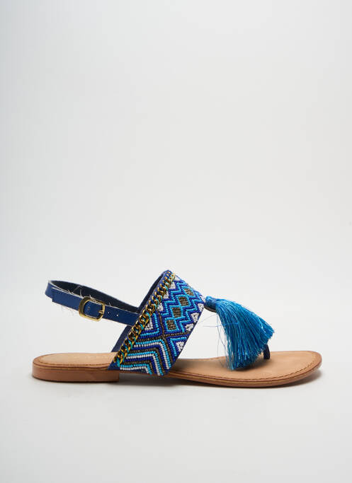 Șlapi albastru LOLLIPOPS femeie