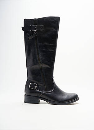 Cizme material neted toc de 4 la 6 cm negru TAMARIS femeie