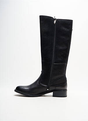 Cizme material neted toc de 4 la 6 cm negru TAMARIS femeie
