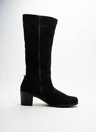 Cizme vârf rotund toc de 4 la 6 cm negru ENVAL SOFT femeie