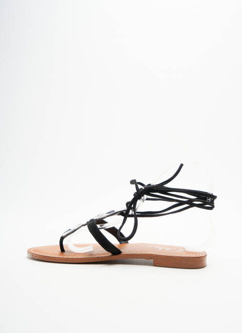 Șlapi negru L'ATELIER TROPÉZIEN femeie