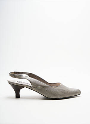 Pantofi cu toc gri 226 SHOES femeie