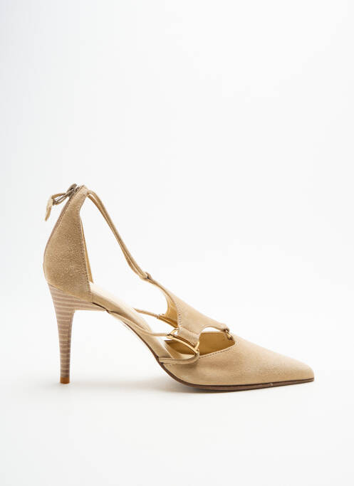 Pantofi cu toc bej ELIZABETH STUART femeie