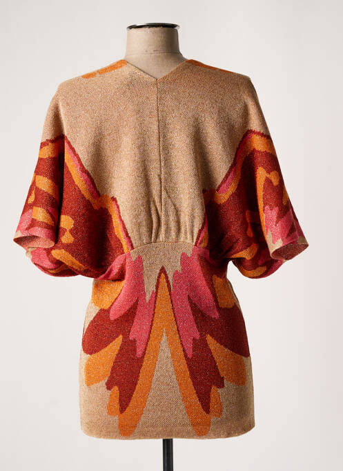 Pulover tunică bej MÊME ROAD femeie