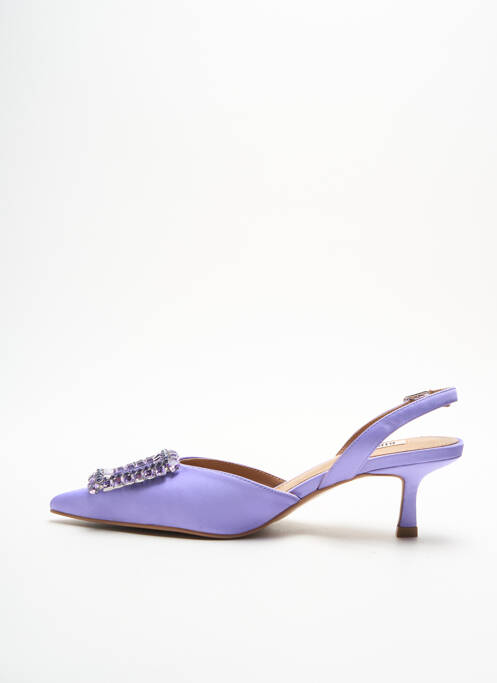 Sandale/Pantofi decupați violet BIBI LOU femeie