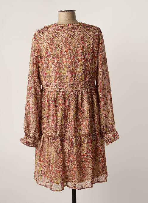 Rochie midi bej MOLLY BRACKEN femeie