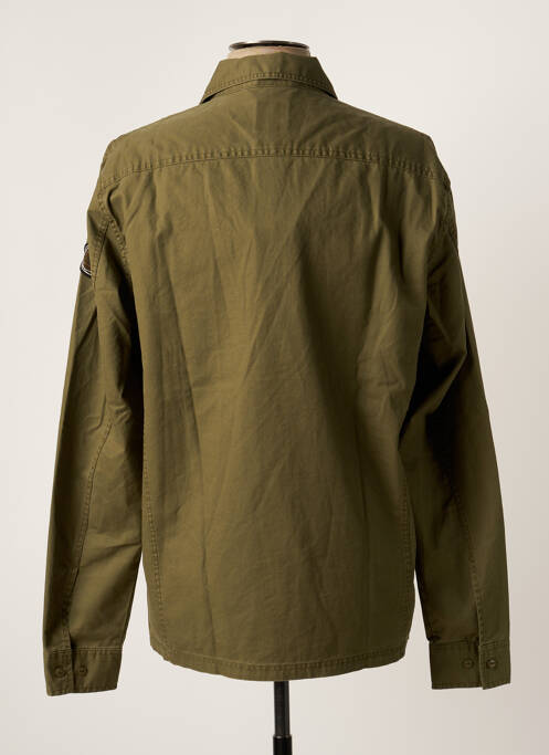 Cămașă cu mâneci lungi verde GARCIA bărbat