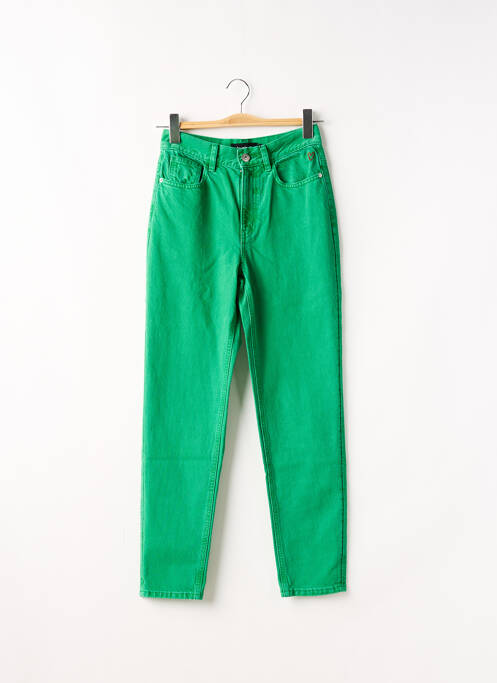 Blugi croială Mom verde DESIGUAL femeie