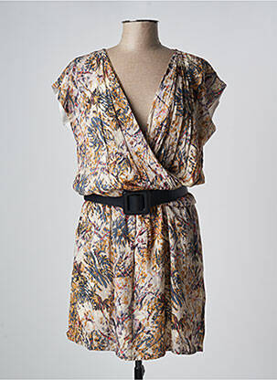 Rochie midi bej ELORA femeie