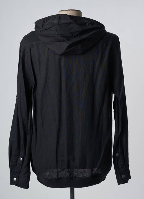 Hanorac cu glugă negru ELORA bărbat