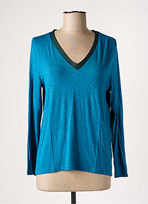 Top albastru ANGE femeie