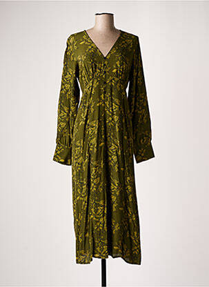 Rochie lungă verde AN' GE femeie