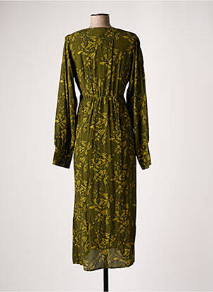 Rochie lungă mâneci lungi mâneci lungi verde AN' GE femeie
