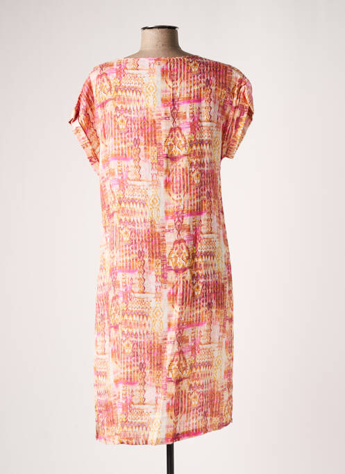 Rochie midi portocaliu SIGNE NATURE femeie