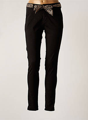 Pantalon chino negru LE TEMPS DES CERISES femeie
