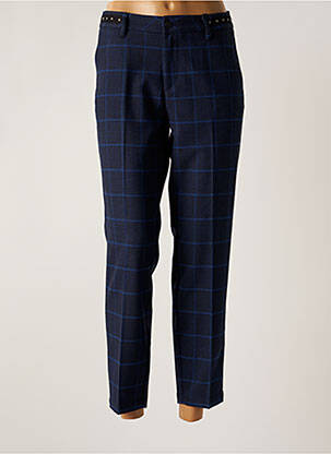 Pantalon 7/8 elasticitate mărime normală albastru FREEMAN T.PORTER femeie