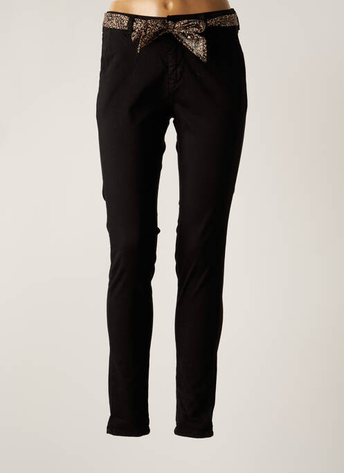 Pantalon chino negru LE TEMPS DES CERISES femeie