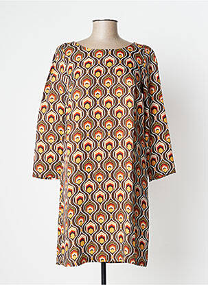 Rochie midi maro FREEMAN T.PORTER femeie