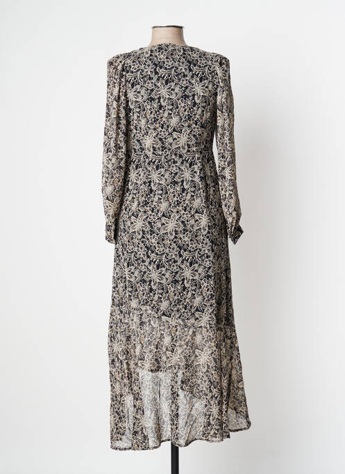 Rochie lungă negru LE TEMPS DES CERISES femeie