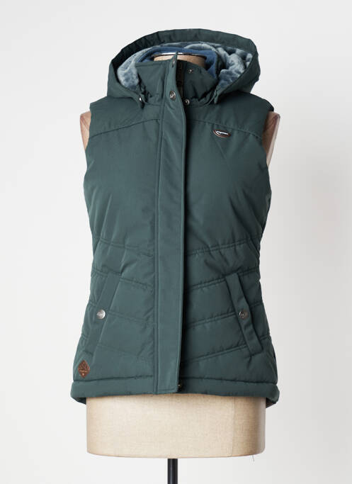 Geacă matlasată verde RAGWEAR femeie