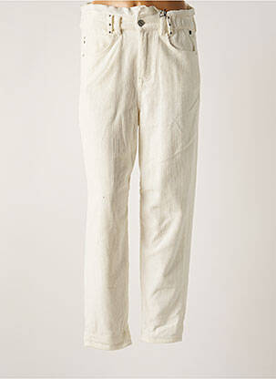 Pantalon drept alb FREEMAN T.PORTER femeie