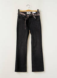Blugi bootcut selecție denim talie înaltă negru FREEMAN T.PORTER femeie