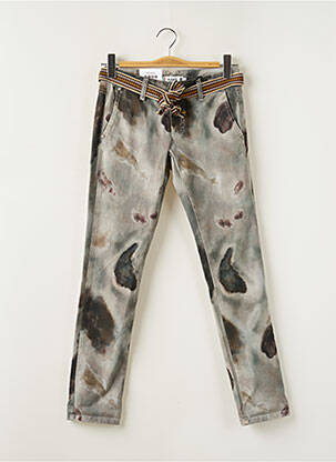 Pantalon chino verde PLEASE femeie