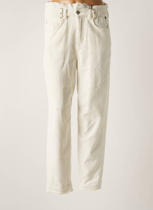 Pantalon drept alb FREEMAN T.PORTER femeie
