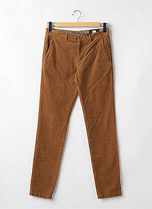 Pantalon slim țesătură catifea mărime normală maro TOMMY HILFIGER bărbat