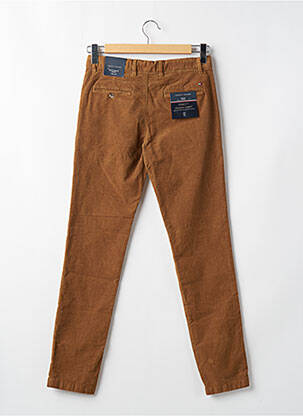 Pantalon slim țesătură catifea mărime normală maro TOMMY HILFIGER bărbat