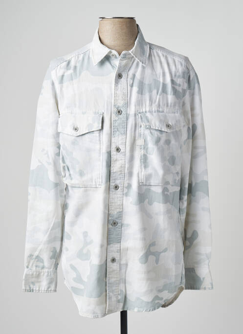 Cămașă cu mâneci lungi gri RAW-7 bărbat