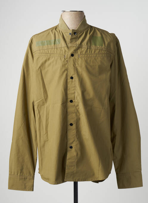 Cămașă cu mâneci lungi verde RAW-7 bărbat