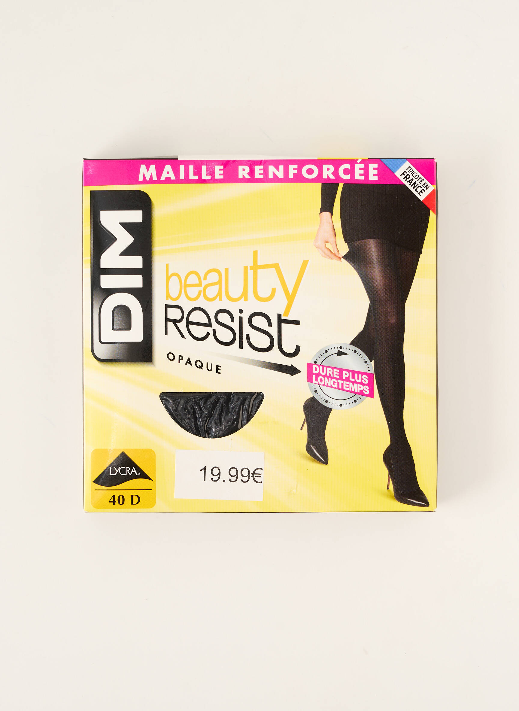 Colanți dres/colanți negru DIM femeie
