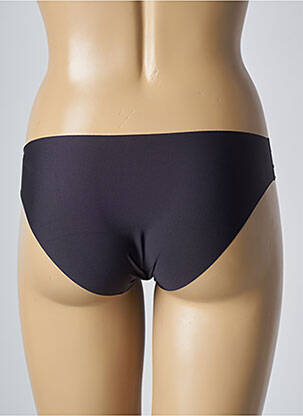 Chilot efect material satinat negru SIMONE PERELE femeie