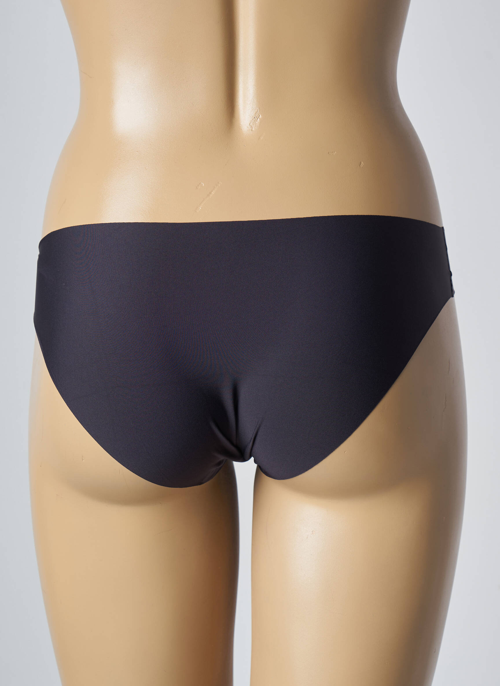 Chilot efect material satinat negru SIMONE PERELE femeie