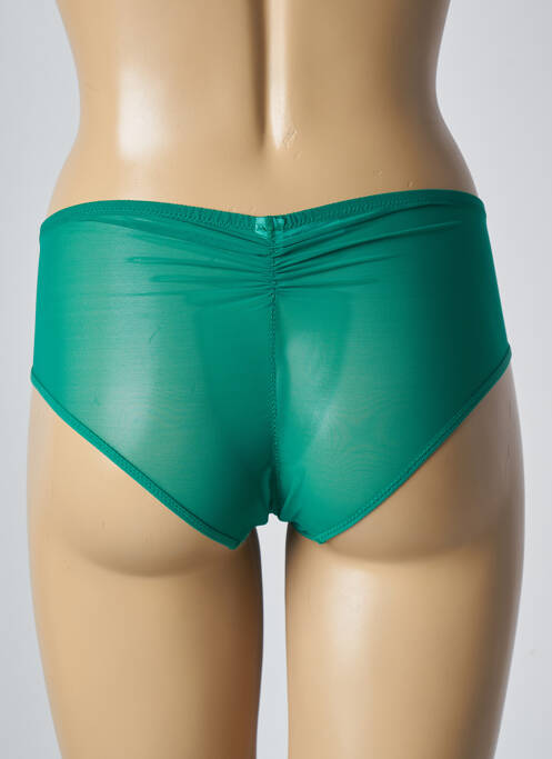 Chilot efect material satinat verde SIMONE PERELE femme