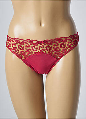 Tanga țesătură tulle roșu SIMONE PERELE femeie