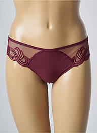 Tanga țesătură tulle roșu SIMONE PERELE femme