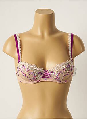 Sutien broderie roz AUBADE femeie