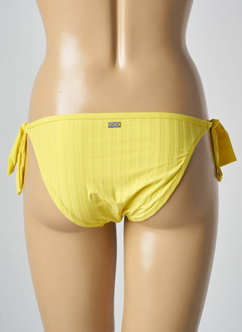 Chiloți de baie galben CHERRY BEACH femeie